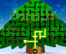 light up the christmas tree game