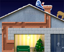 santas chimney trouble game