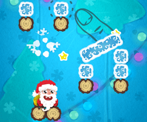 sleeping santa game